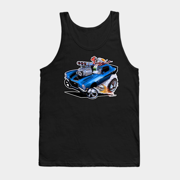 FULL BLOWN 1971 Camaro Z/28 Tank Top by vincecrain